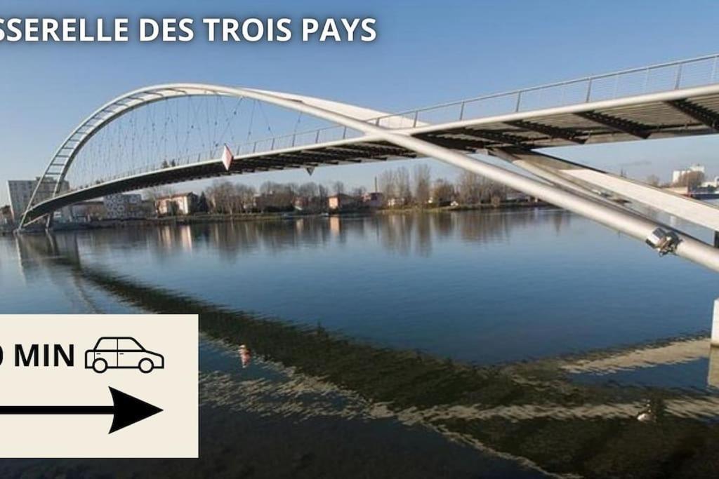 Apartamento Le Spot, Proche Euroairport Saint-Louis  Exterior foto